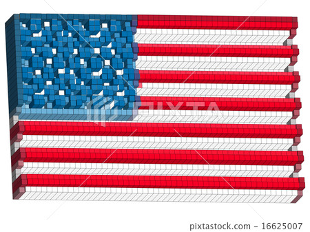 abstract american flag abstract american flag 16625007
