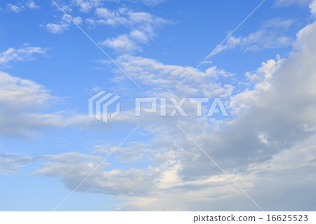 Blue sky with clouds 16625523
