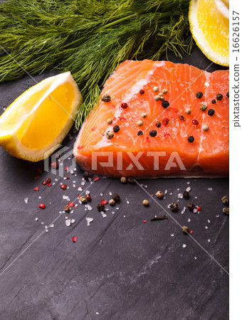 Piece of salmon 16626157