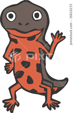 Akahara newt character style Akahara newt character style 16628235