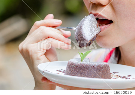 chocolate lava cake 16630039