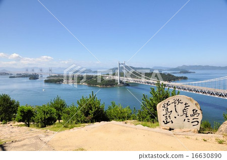 夏天瀨戶大橋橋④（來自Washuzan） 16630890