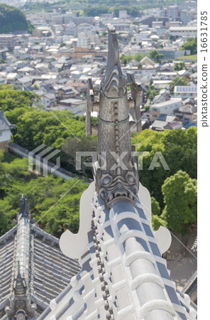 Himeji castle large castle tower Himeji castle large castle tower 16631785