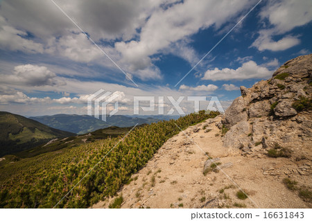 panorama view of the mountains and cliffs 16631843