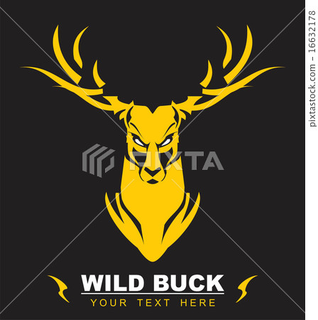 Elegant Staring Gold Buck 16632178