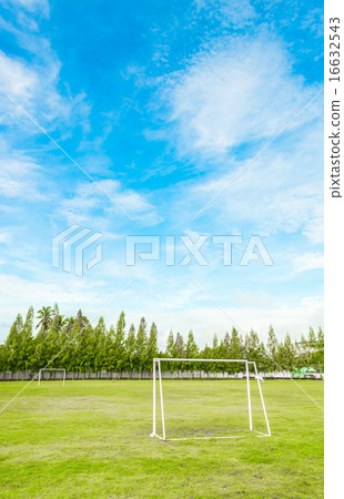 old soccer goal 16632543
