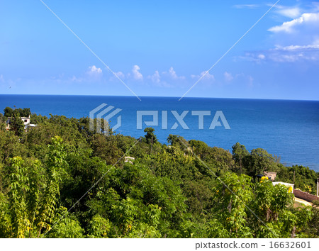 Jamaica. The sea in the sunny day Jamaica. The sea in the sunny day 16632601