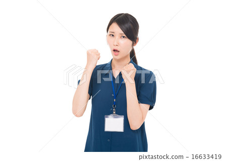 Business woman gets angry Business woman gets angry 16633419
