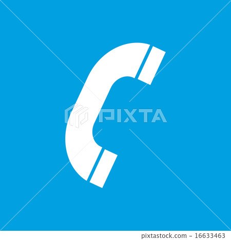 Phone white icon Phone white icon 16633463