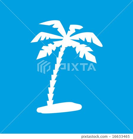Island white icon Island white icon 16633465