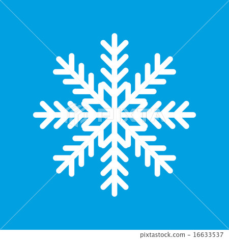 Snowflake white icon Snowflake white icon 16633537