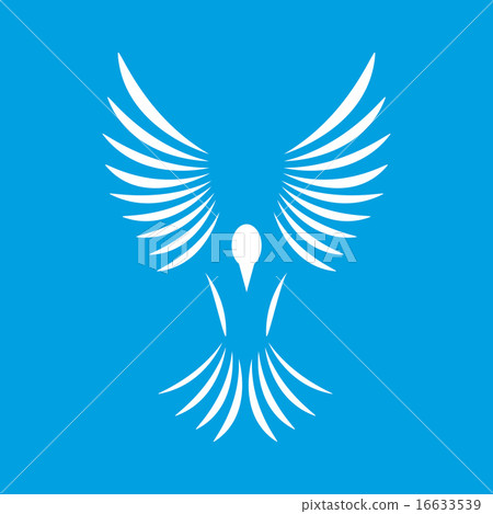 Bird white icon Bird white icon 16633539
