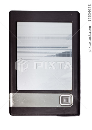 broken electronic book with the rejected screen broken electronic book with the rejected screen 16634628