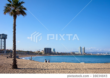 Barceloneta Beach in Barcelona 16634843