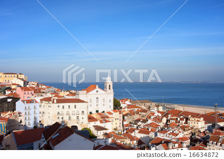 City of Lisbon from Above in Portugal City of Lisbon from Above in Portugal 16634872