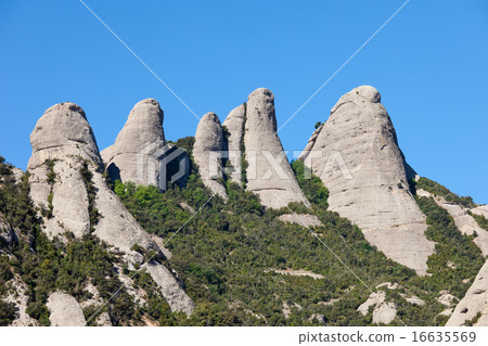 Peaks of the Montserrat Mountains 16635569