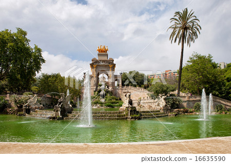The Cascada in Ciutadella Park in Barcelona 16635590