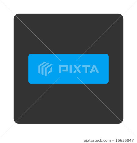 Minus flat blue and gray colors rounded button Minus flat blue and gray colors rounded button 16636847