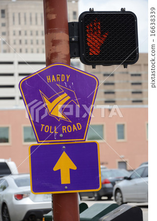 休斯敦，收費公路的標誌 16638339