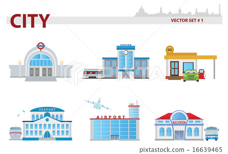 Public building. Set 1 16639465