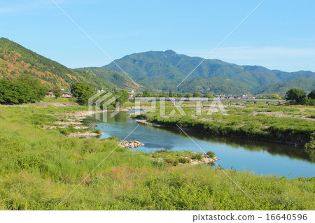 Scenery of Kyoto river Scenery of Kyoto river 16640596