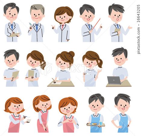 Medical staff icon 16643205