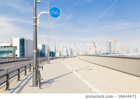 Bicycle exclusive road 16644471