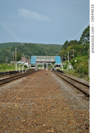Hokkaido Otaru City · JR Shioya station premises Hokkaido Otaru City · JR Shioya station premises 16644616