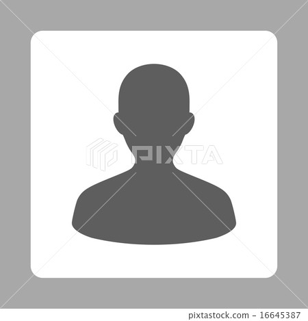 User flat dark gray and white colors rounded button User flat dark gray and white colors rounded button 16645387