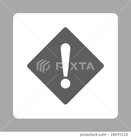 Error flat dark gray and white colors rounded... - Stock Illustration ...