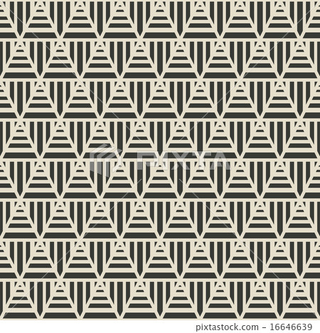 triangle geometric seamless pattern - Stock Illustration [16646639] - PIXTA