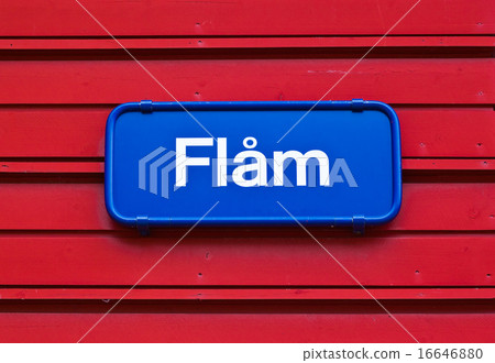 Train station Flam - Norway 16646880