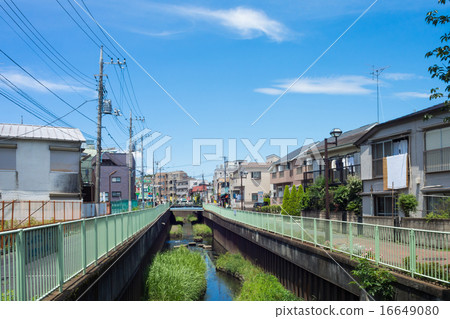 Kugamayama站附近的神田河 16649080