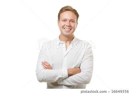 Smiling Man with Folded Arms Smiling Man with Folded Arms 16649356