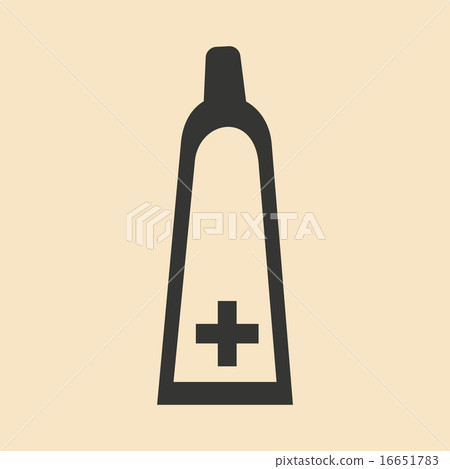 Flat in black and white mobile application tube Flat in black and white mobile application tube 16651783