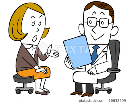 A woman to be examined A woman to be examined 16652599