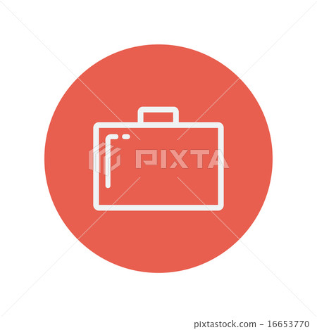 Briefcase thin line icon Briefcase thin line icon 16653770
