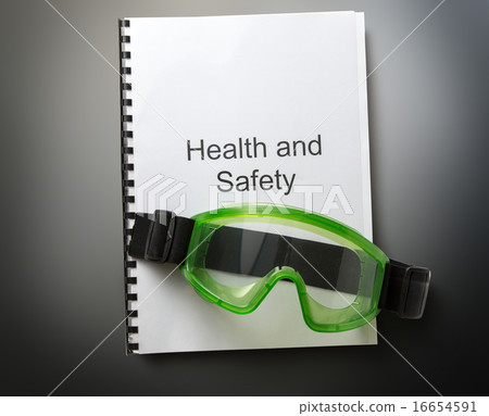 Health and safety register with goggles Health and safety register with goggles 16654591