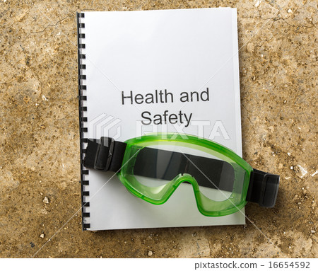 Health and safety register with goggles Health and safety register with goggles 16654592