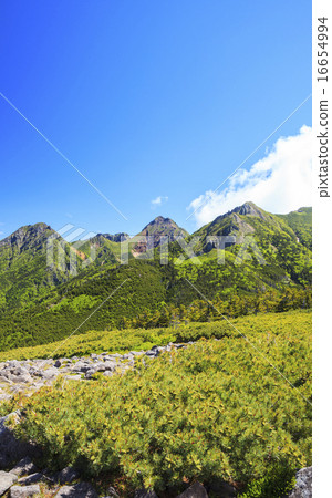 Amidabaki, Akakake, Giboshi who desires from Yatsugatake Mountain of Yatsugatake Amidabaki, Akakake, Giboshi who desires from Yatsugatake Mountain of Yatsugatake 16654994