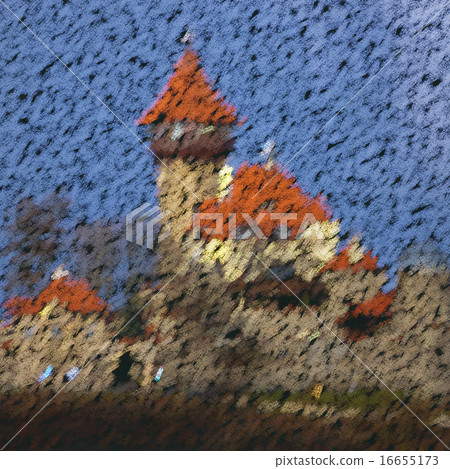 Castle chalk image generated background 16655173