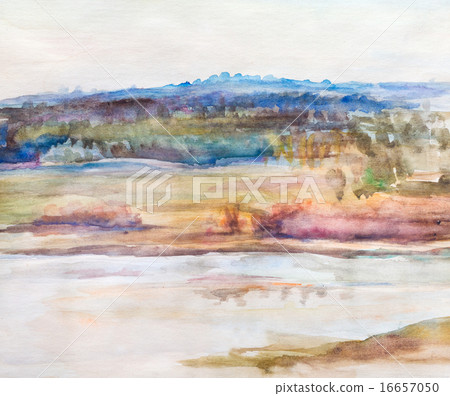 View on the river Oka 16657050