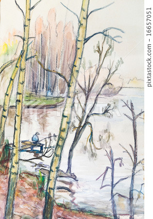 On lake. On lake. 16657051