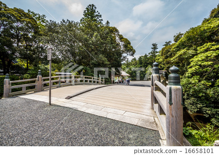 Ise Jingu Shrine Omotesando Fire Bridge 16658101