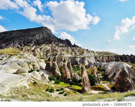 土耳其Cappadocia Pashaba蘑菇岩石 土耳其Cappadocia Pashaba蘑菇岩石 16660073