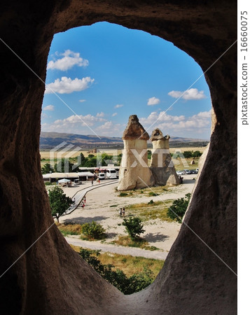 土耳其Cappadocia Pashaba蘑菇岩石 土耳其Cappadocia Pashaba蘑菇岩石 16660075