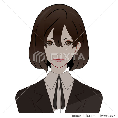 女性認真 16660357