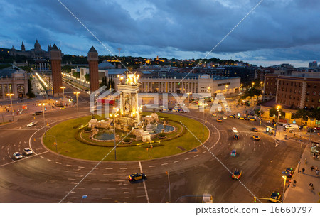 Espanya Square in Barcelona  16660797