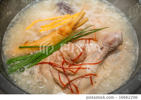  Kaminotsu韓國食品雞人參湯韓國菜 16662206