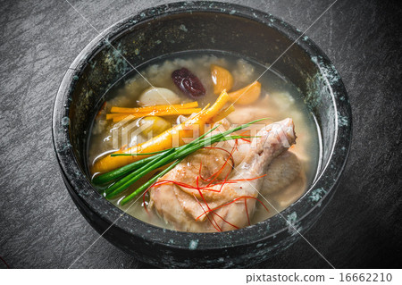  Kasugi Korean food samgyetang chicken ginseng soup Korean 16662210